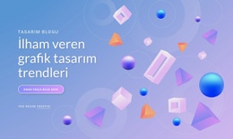 İlham Veren Grafik Tasarım Trendleri - HTML Template Generator