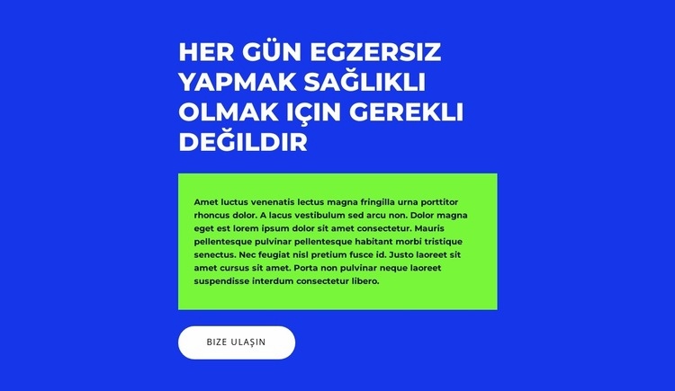 Yerleşik iş akışı Html Web Sitesi Oluşturucu