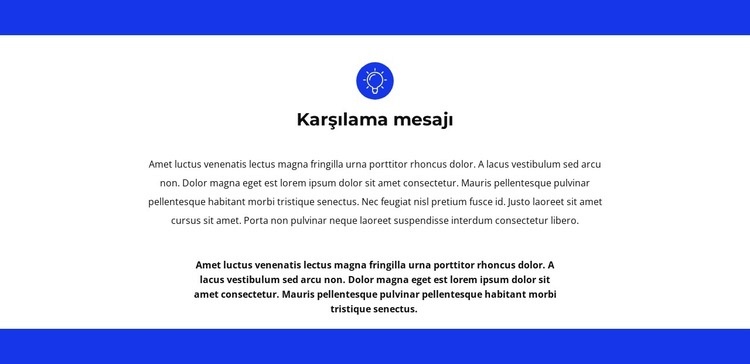 gördüğümüze sevindik HTML5 Şablonu