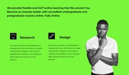 Solving Any Problems - Homepage Design