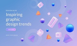 Web Page Design For Inspiring Graphic Design Trends