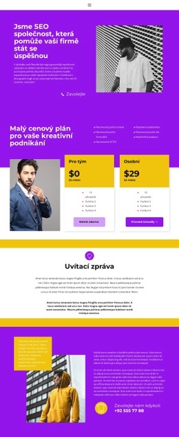 Rychlý Úspěšný Start - Základní HTML Šablona