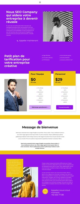 Démarrage Réussi Rapide – Thème WordPress