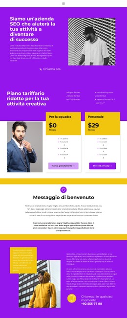 Avvio Rapido Di Successo Modello Di Sito Web CSS Gratuito