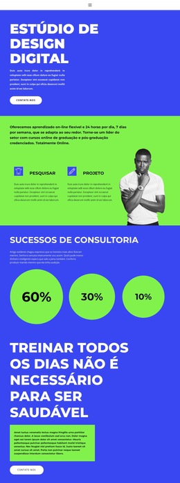 Desenvolvimento Digital - Modelos De Sites Pessoais