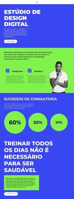 Desenvolvimento Digital - Página De Destino Profissional