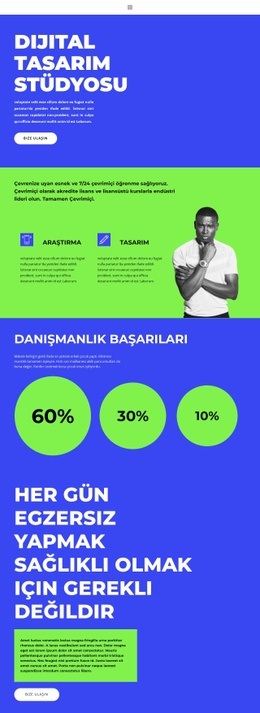 Dijital Geliştirme Için Çarpıcı Web Tasarımı