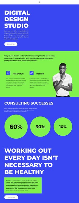 Digital Development - WordPress Theme Inspiration