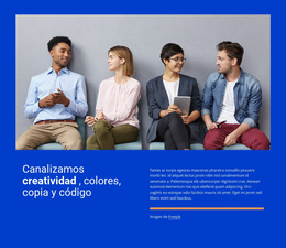 Canalizamos La Creatividad - Descarga Gratuita De Plantilla De Sitio Web