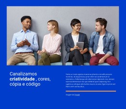 Canalizamos Criatividade - Construtor De Sites Criativos E Multifuncionais