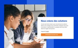 Une Conception De Site Web Exclusive Pour Nous Créons Des Innovations