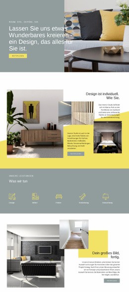 Design ist dein Alles Website-Designs