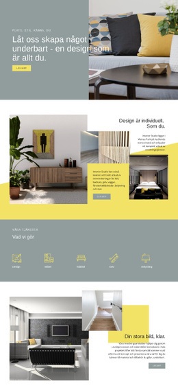 Design är ditt allt Mallar