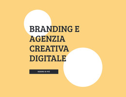 Branding E Agenzia Creativa Digitale - Layout Del Sito Web HTML