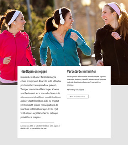 Website-Inspiratie Voor Hardlopen En Joggen