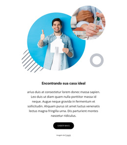 Encontrando Sua Casa Ideal - Melhor Design De Modelo De Site