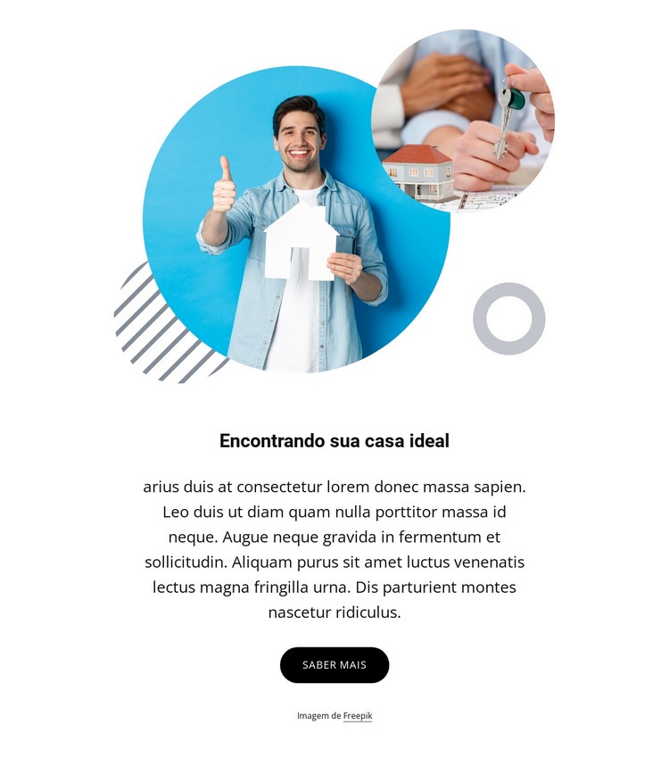 Encontrando sua casa ideal Landing Page