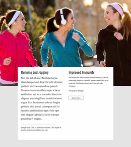 Website Inspiration For Running And Jogging