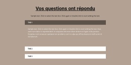 Vos Questions Populaires