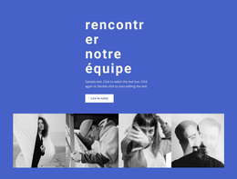 Galerie Avec Nos Employés - Thème WordPress Polyvalent