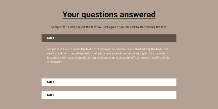 Your popular questions Html Website Builder