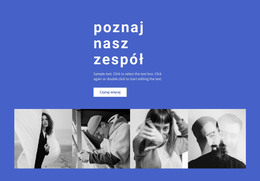 Galeria Z Naszymi Pracownikami - Szablon Strony HTML