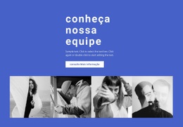 Galeria Com Nossos Funcionários - Construtor De Sites Simples