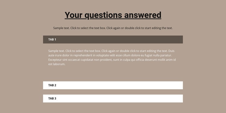Your popular questions Squarespace Template Alternative