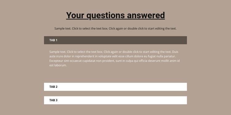 Dina populära frågor Html webbplatsbyggare