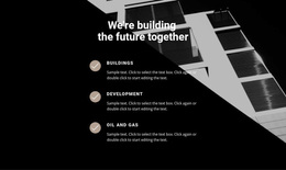 Build Houses With Professionals - Responsive Website Templates