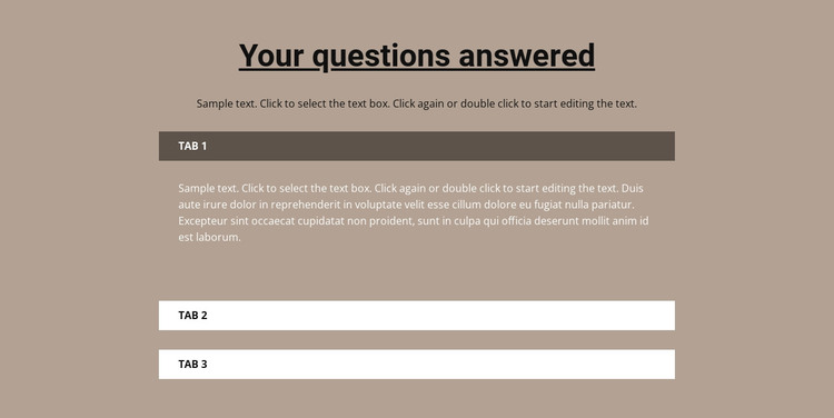 Your popular questions Web Design