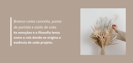 Decorações Florísticas - Modelo De Site HTML