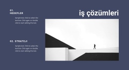 İş Asistanları Için Premium Web Sitesi Tasarımı