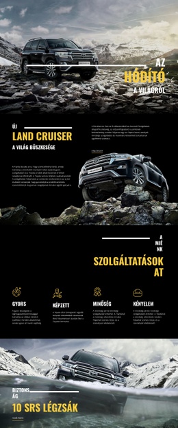 Oldal HTML-Kódja A Következőhöz: Land Cruiser Hódító Autó