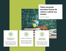 Actividades De Entrenamiento Mental Plantilla De Educación