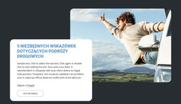 HTML Strony Dla 5 Niezbędne Podróże Drogowe