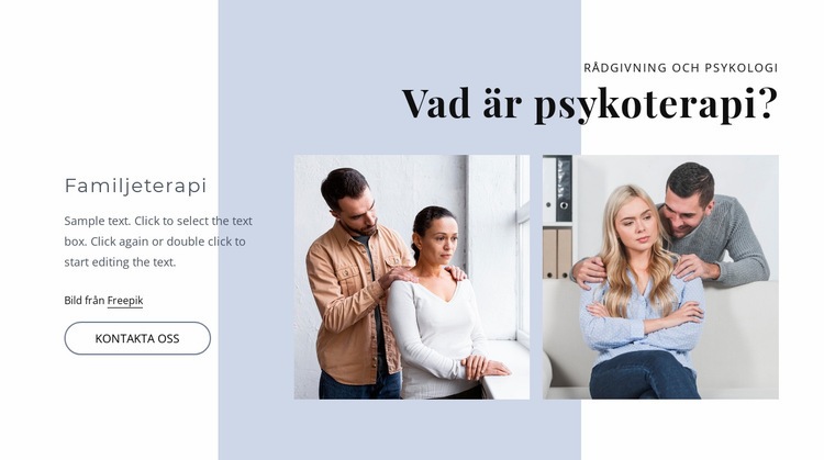 Vad är psykoterapi Hemsidedesign