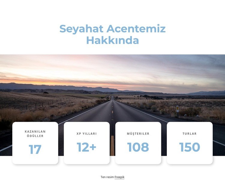 Anahtar başarılar Web Sitesi Mockup'ı