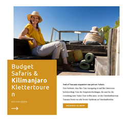 Der Kilimandscharo Steigt – Fantastisches WordPress-Theme