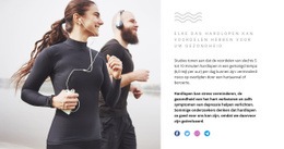 Beste Bestemmingspagina-Ontwerp Voor Hardlopen Kan Stress Verminderen