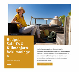 Kilimanjaro Klimt - Eenvoudig Joomla-Sjabloon