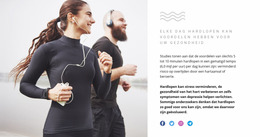 Meest Creatieve Joomla-Sjabloon Voor Hardlopen Kan Stress Verminderen