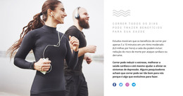 Modelo De Site Para Correr Pode Reduzir O Estresse