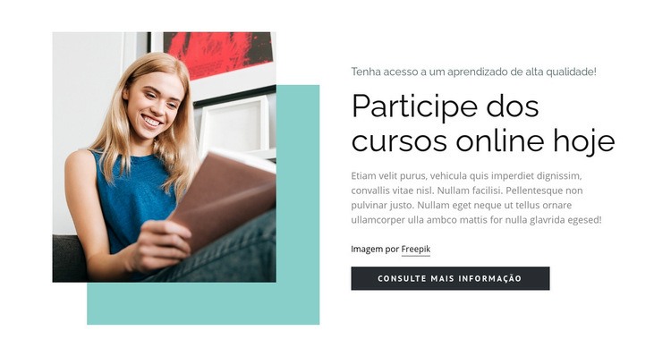 Desenvolva habilidades com cursos Construtor de sites HTML