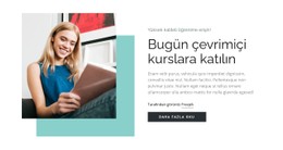 Kurslarla Beceriler Geliştirin Için Sayfa HTML'Si