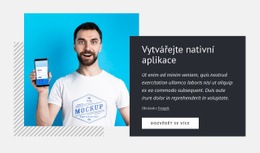 Bezplatná Online Šablona Pro Vytvářejte Nativní Aplikace