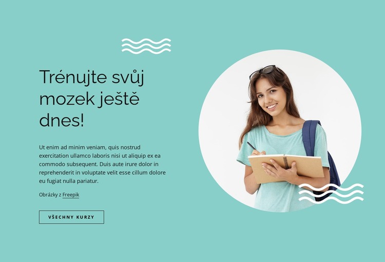 Naučte se programovat, marketing a datovou vědu Šablona webové stránky