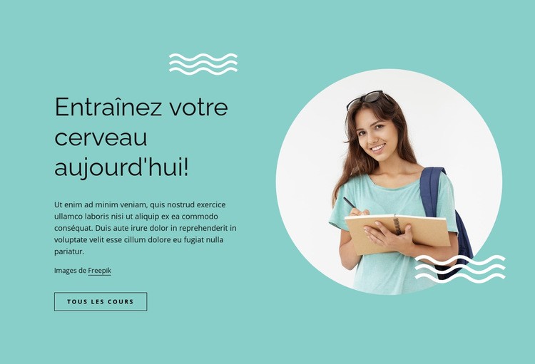 Apprenez la programmation, le marketing et la science des données Conception de site Web