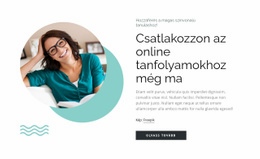 Rugalmas Oktatás Az Egyéni Megközelítésre Összpontosítva HTML5 És CSS3 Sablon