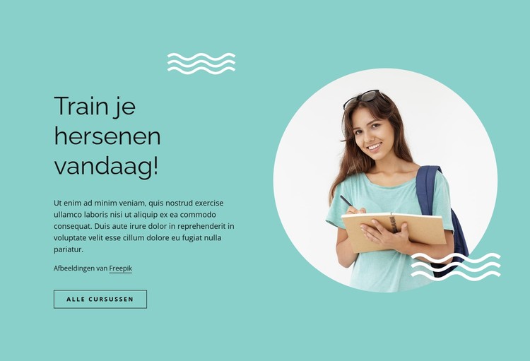 Leer programmeren, marketing en datawetenschap CSS-sjabloon